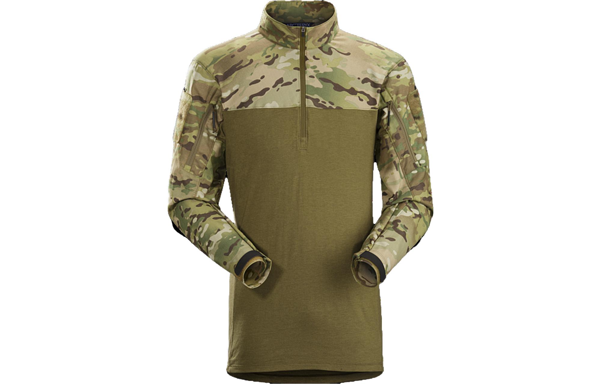 Arcteryx Arc'teryx  Camo Long Sleeve T-Shirt Green - Military Series. 17659