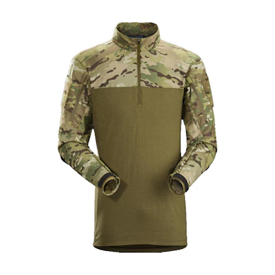 Arcteryx Arc'teryx Camo Long Sleeve T-Shirt Green - Military Series. 17659
