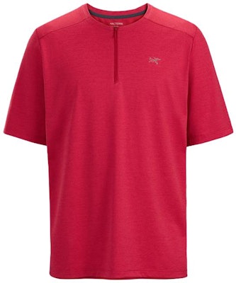 始祖鸟 Cormac 半拉链快干透气标志T恤. 30554 Order 始祖鸟 Cormac 半拉链快干透气标志T恤. 30554