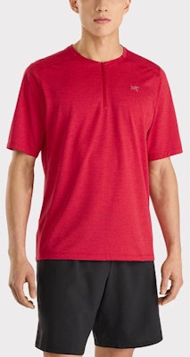 始祖鸟 Cormac 半拉链快干透气标志T恤. 30554 Lookbook 始祖鸟 Cormac 半拉链快干透气标志T恤. 30554