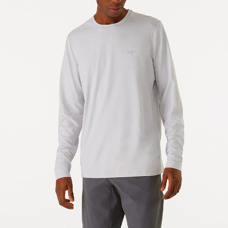 Shop Arcteryx Arc'teryx  Cormac Solid Breathable Quick-Dry Long Sleeve T-Shirt 29124