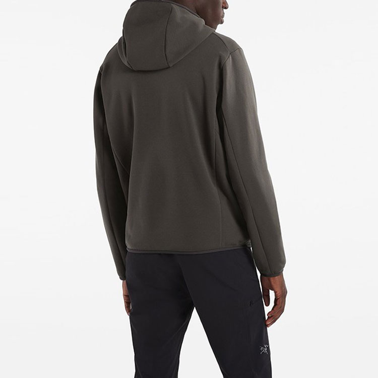Shop Arcteryx Arc'teryx  Lightweight Stretch Pullover Hoodie Long Sleeve - Solid Color 29454