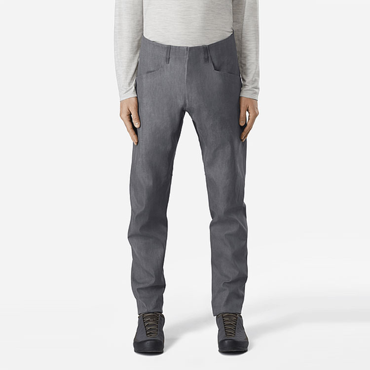 Sizing Pantalones Casuales Minimalistas Rectos de Color Sólido Arc''teryx. 29176