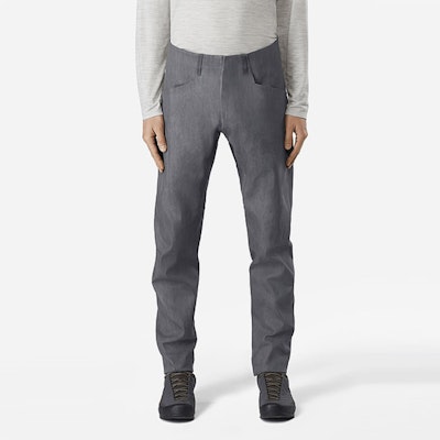 Pantalones Casuales Minimalistas Rectos de Color Sólido Arc''teryx. 29176 Sizing Pantalones Casuales Minimalistas Rectos de Color Sólido Arc''teryx. 29176