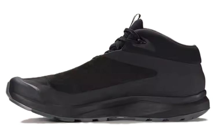 Arcteryx Arc'teryx Aerios Mid Hiking Shoes - Comfortable, Durable, Waterproof, Black/Grey X000006827-BLACK/CINDER