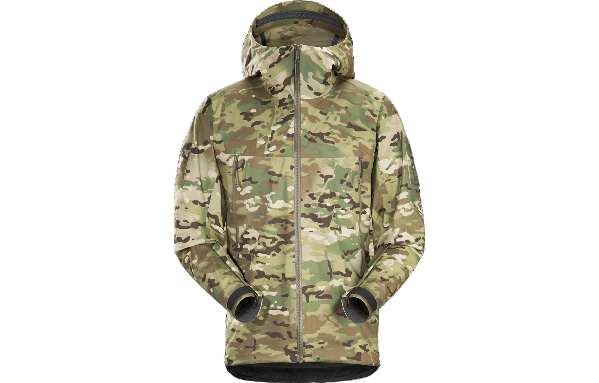 Arcteryx Arc'teryx ALPHA LT Gen 2.1 Camo Hooded Jacket  Green 29364