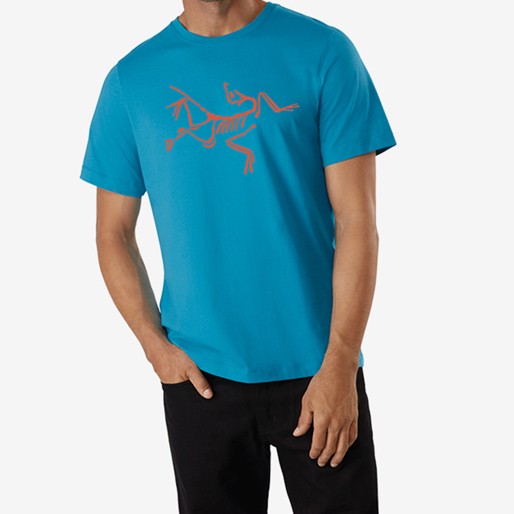 Lookbook Arcteryx Arc'teryx Archaeopteryx Logo Retro Casual Short Sleeve T-Shirt 24024