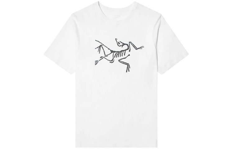 Shop Arcteryx Arc'teryx Archaeopteryx Logo Retro Casual Short Sleeve T-Shirt 24024