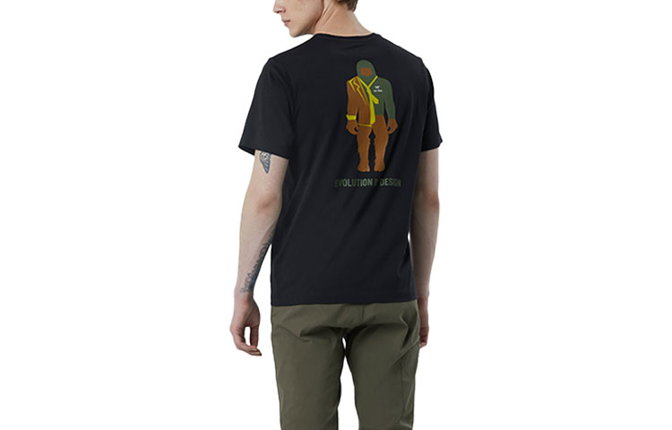 Arcteryx Arc'teryx Bigfoot Series Breathable Graphic Sports T-Shirt Unisex Couples Style 29272 圖 9