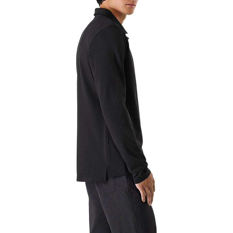 Sizing Arcteryx Arc'teryx Captive  Black Long Sleeve Outdoor Polo Shirt Casual Wear 30124