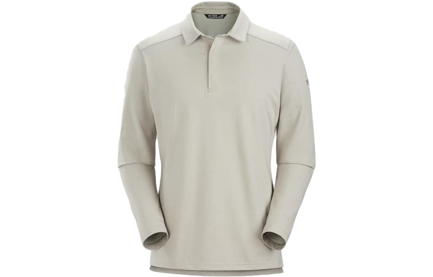 Cheap Arcteryx Arc'teryx Captive  Black Long Sleeve Outdoor Polo Shirt Casual Wear 30124