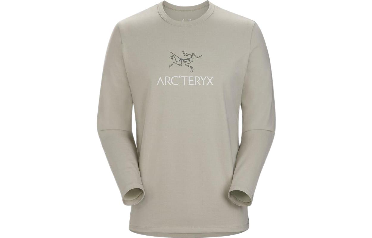 Details for 아크테릭스 캡티브 아크워드 로고 프린트 레트로 통기성 긴팔 티셔츠 30225