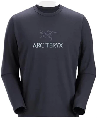 아크테릭스 캡티브 아크워드 로고 프린트 레트로 통기성 긴팔 티셔츠 30225 Sizing 아크테릭스 캡티브 아크워드 로고 프린트 레트로 통기성 긴팔 티셔츠 30225