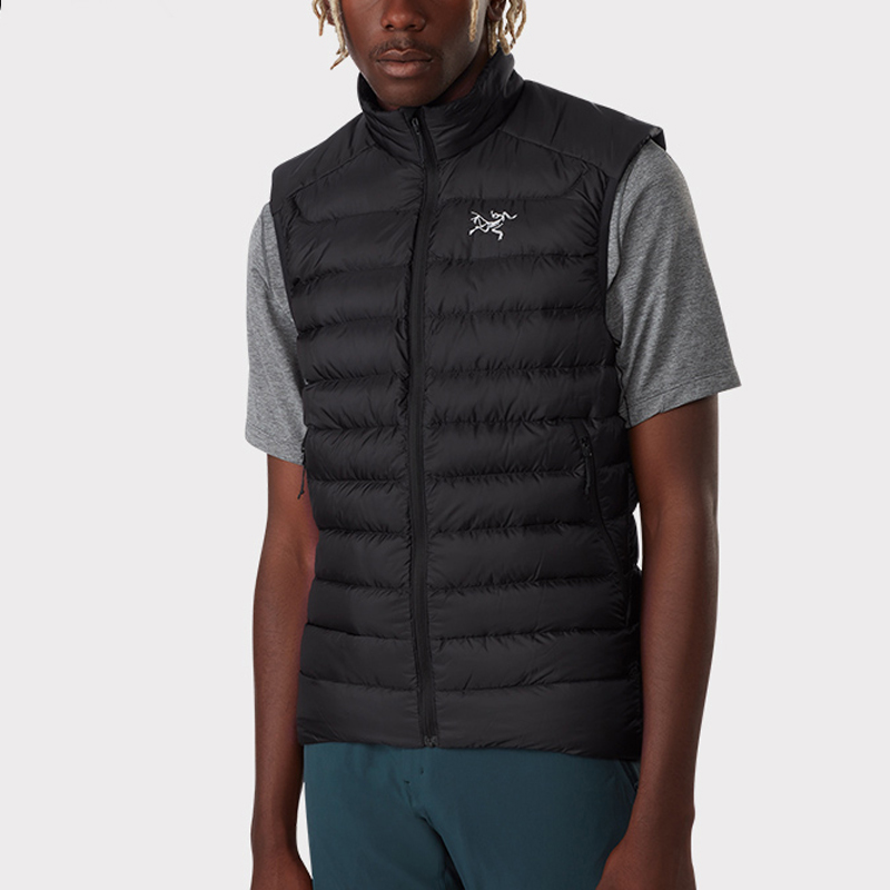 Shop Arcteryx Arc'teryx Cerium LT  Black Lightweight Down Vest for Outdoor & Casual Wear. 29924