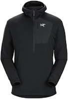 Arcteryx Arc'teryx DELTA 1/2 Zip Hoody Logo Fleece Half-Zip Jacket 29664 Arcteryx Arc'teryx DELTA 1/2 Zip Hoody Logo Fleece Half-Zip Jacket 29664