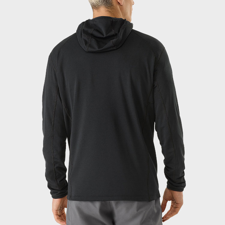 Purchase 始祖鸟 Arc''teryx DELTA 标志半拉链抓绒连帽衫夹克 29664