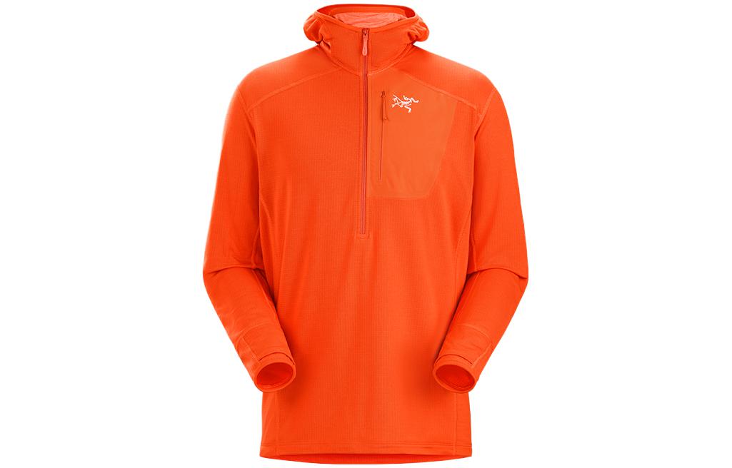 Details for 始祖鸟 Arc''teryx DELTA 标志半拉链抓绒连帽衫夹克 29664