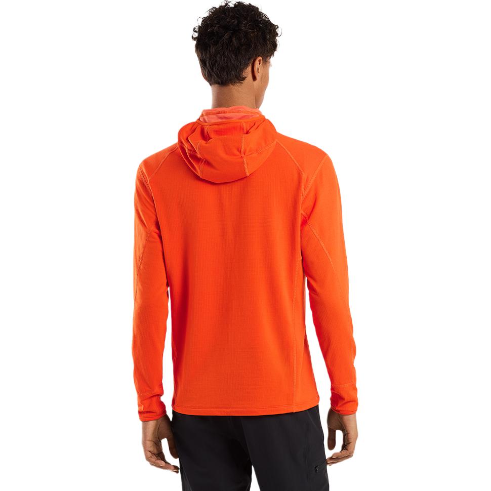 Cheap 始祖鸟 Arc''teryx DELTA 标志半拉链抓绒连帽衫夹克 29664