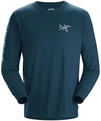 아크테릭스 다운워드 레트로 로고 긴팔 티셔츠 가을 신상. 29111 Sizing 아크테릭스 다운워드 레트로 로고 긴팔 티셔츠 가을 신상. 29111