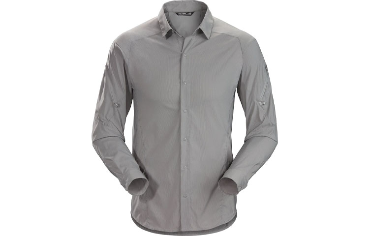 Order Camisa Arc''teryx Elaho LS Ligera de Manga Larga Casual. 13652