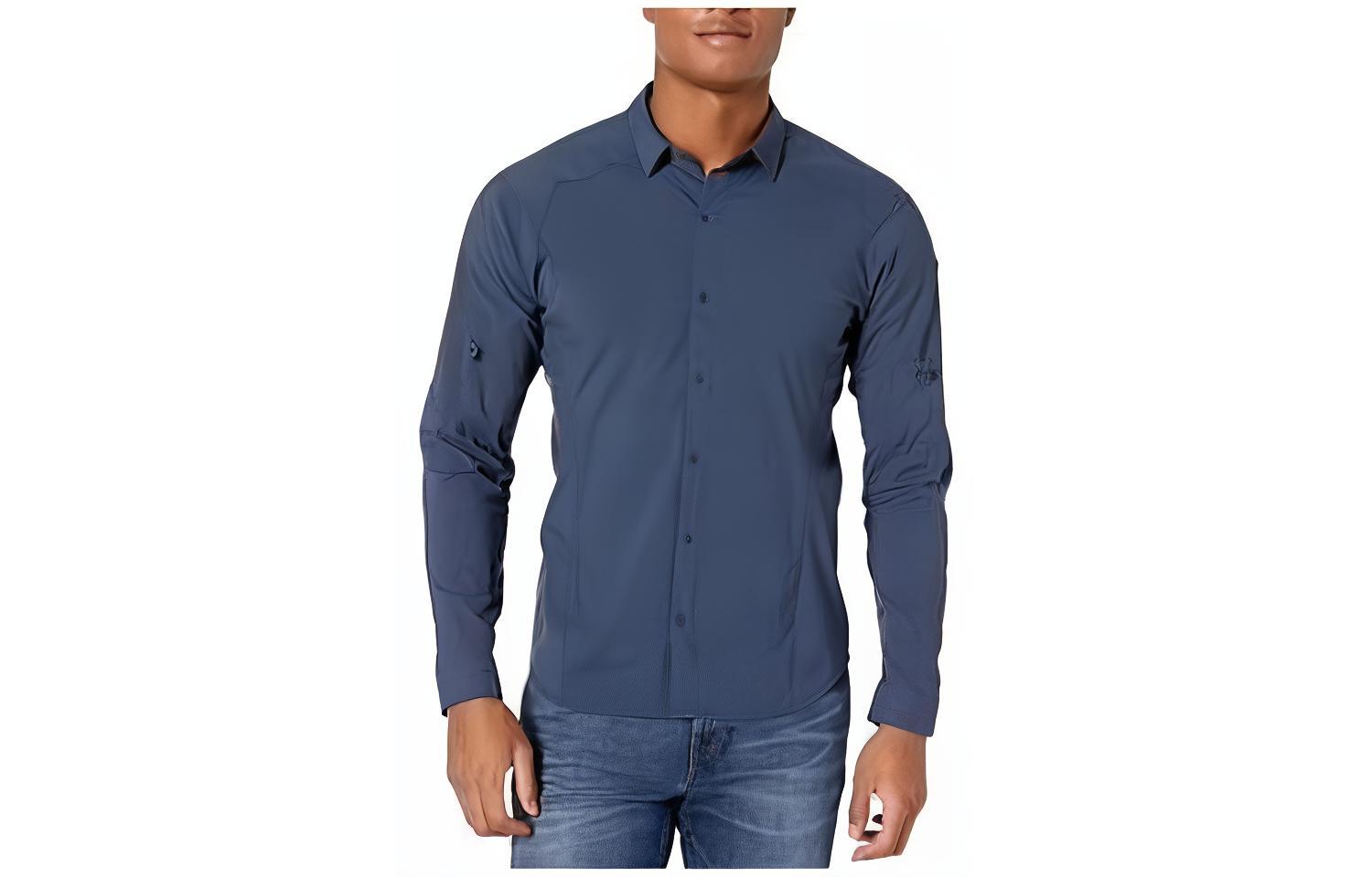 Sizing Camisa Arc''teryx Elaho LS Ligera de Manga Larga Casual. 13652