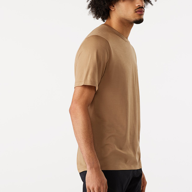 Sizing アークテリクス エンブレム ロゴ ウール Tシャツ クルーネック 半袖 レトロデザイン 29129