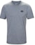 Buy Arcteryx Arc'teryx Emblem Casual Sports Crew Neck T-Shirt Plain Patch Design 28857