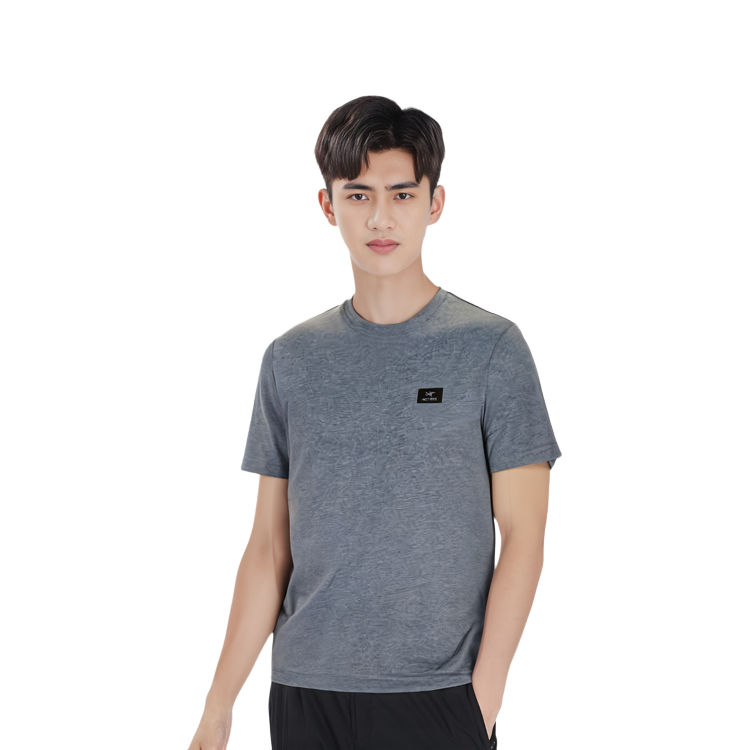 Cheap Arcteryx Arc'teryx Emblem Casual Sports Crew Neck T-Shirt Plain Patch Design 28857