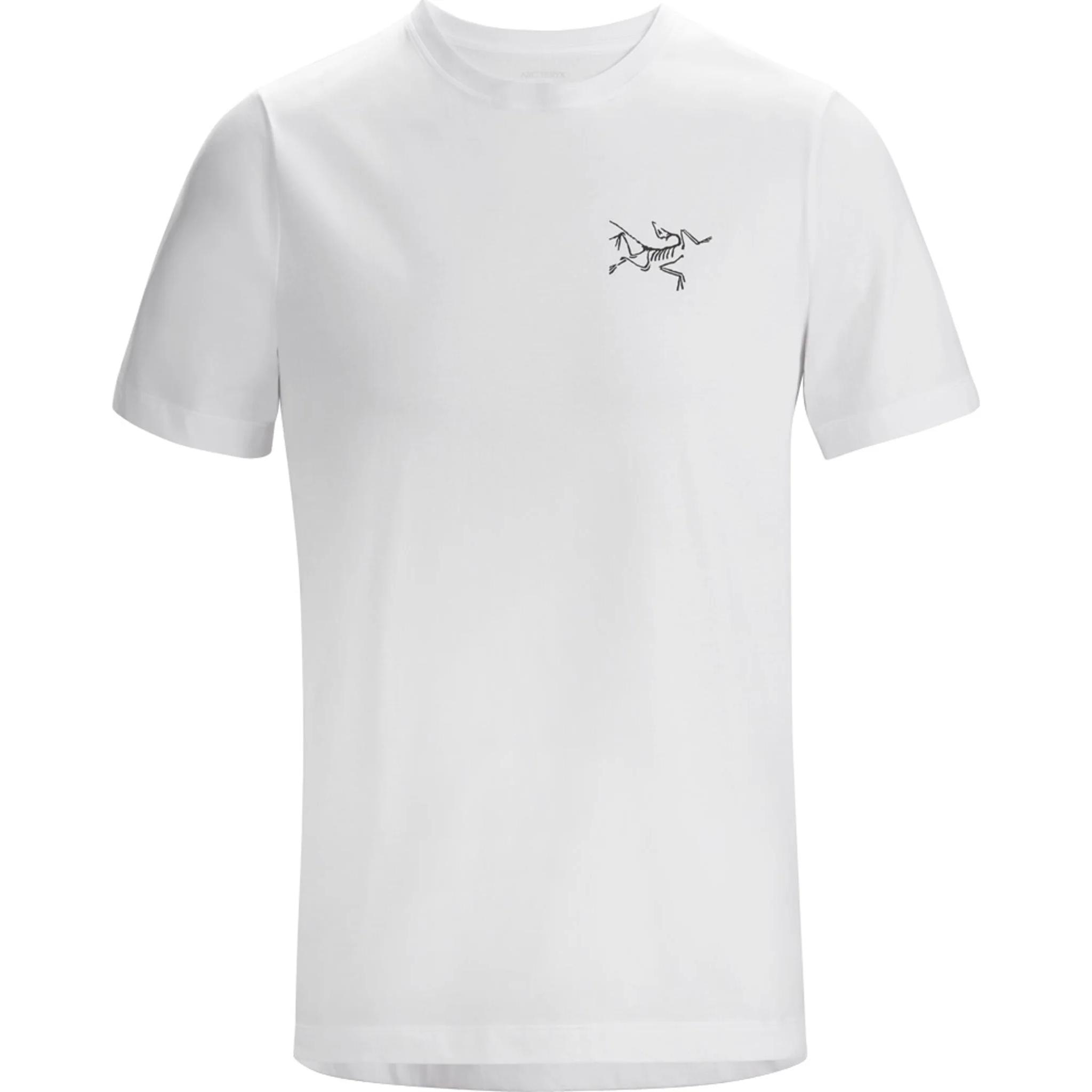Arcteryx Arc'teryx Emblem Series  Slim Fit White Crewneck Graphic T-Shirt Vintage Style 28860