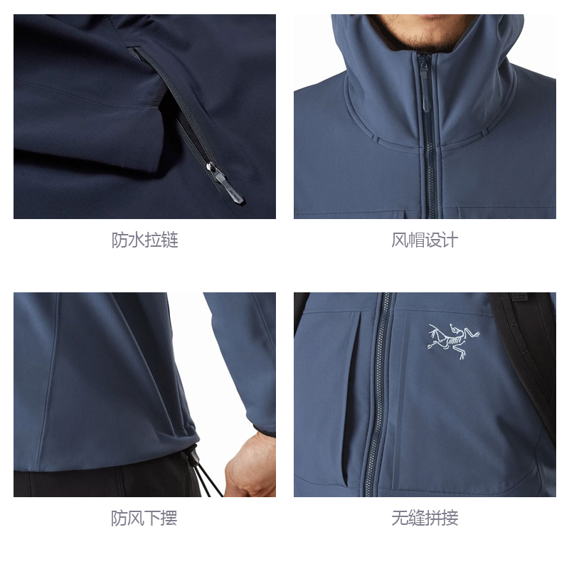 Arcteryx Arc'teryx Gamma MX Hoody Waterproof Softshell Jacket for Hiking 24114 圖 38