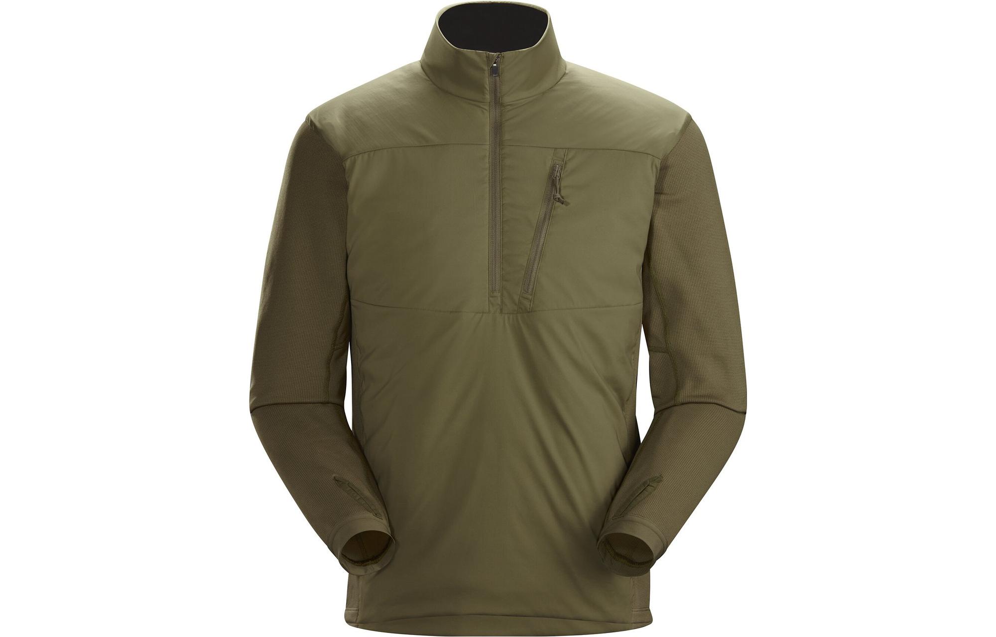 Shop Arcteryx Arc'teryx Gamma MX Naga Pullover  Solid Color Sweatshirt. 27776