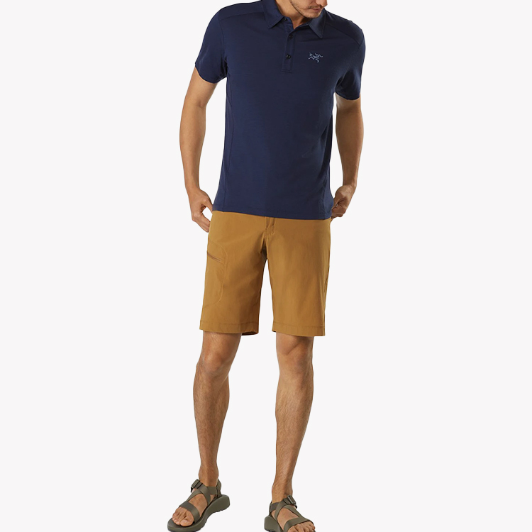 Shop Arcteryx Arc'teryx Hiking Casual Short Sleeve Polo Shirt 17129