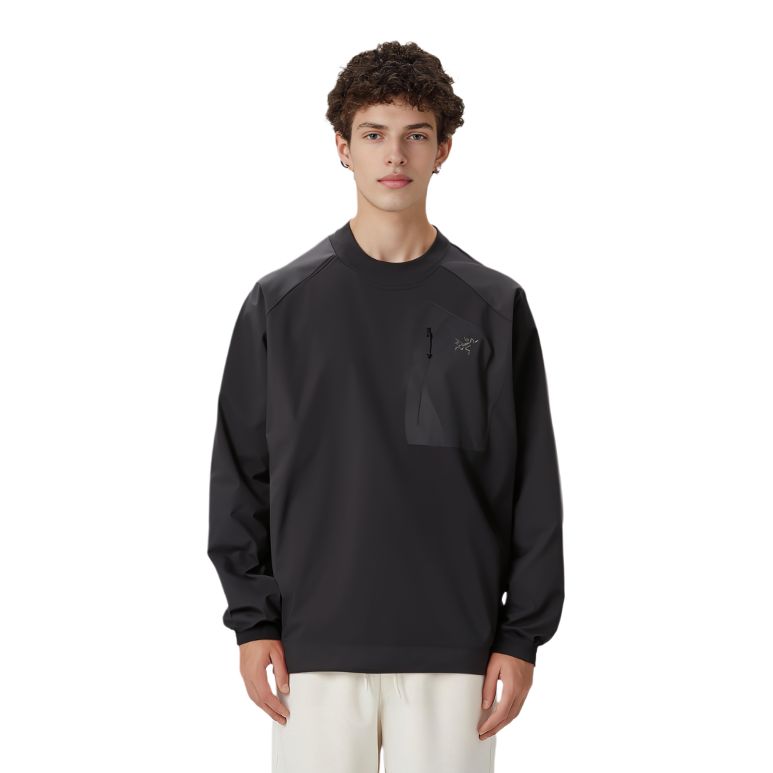 Lookbook Arcteryx Arc'teryx Konseal Crew Logo Pullover Breathable Warm Long Sleeve Sweatshirt X0000008454