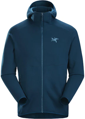 Arcteryx Arc'teryx Kyanite AR Hoody Solid Color Fleece Jacket with Hood. 27965 Sizing Arcteryx Arc'teryx Kyanite AR Hoody Solid Color Fleece Jacket with Hood. 27965