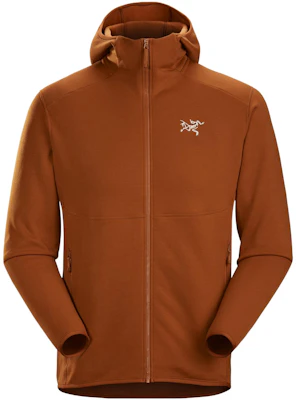 Arcteryx Arc'teryx Kyanite AR Hoody Solid Color Fleece Jacket with Hood. 27965 1