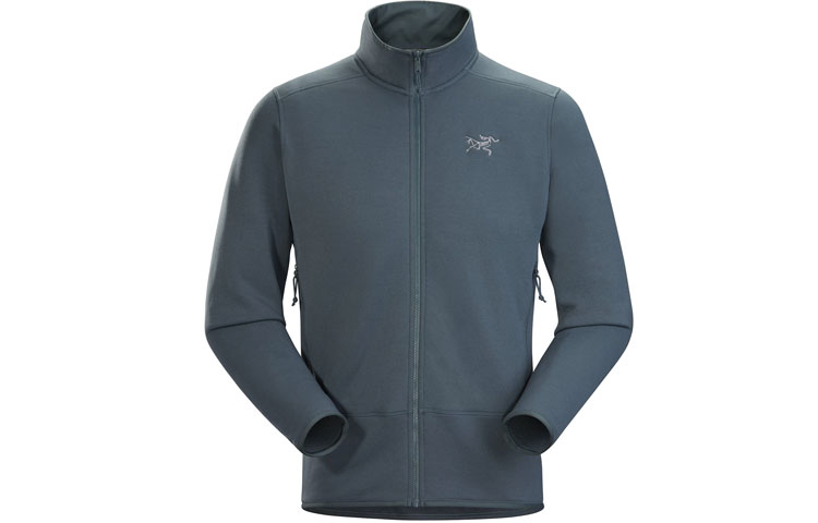 Arcteryx Arc'teryx Kyanite Fleece Jacket with Logo, Solid Color, Full-Zip Casual Fit. 18942