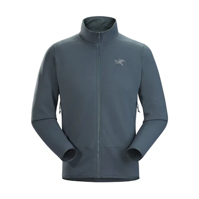 Arcteryx Arc'teryx Kyanite Fleece Jacket with Logo, Solid Color, Full-Zip Casual Fit. 18942