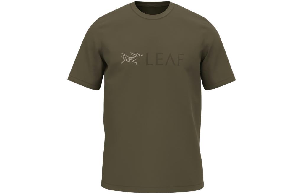 Arcteryx Arc'teryx LEAF  Green Graphic Logo Print Retro Crewneck T-Shirt. 30376