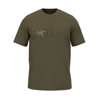 Arcteryx Arc'teryx LEAF Green Graphic Logo Print Retro Crewneck T-Shirt. 30376