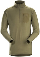 Arcteryx Arc'teryx LEAF Cold WX Wool Half-Zip Long Sleeve Sweatshirt. 25792 Arcteryx Arc'teryx LEAF Cold WX Wool Half-Zip Long Sleeve Sweatshirt. 25792