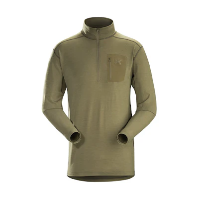 Arcteryx Arc'teryx LEAF Cold WX Wool Half-Zip Long Sleeve Sweatshirt. 25792