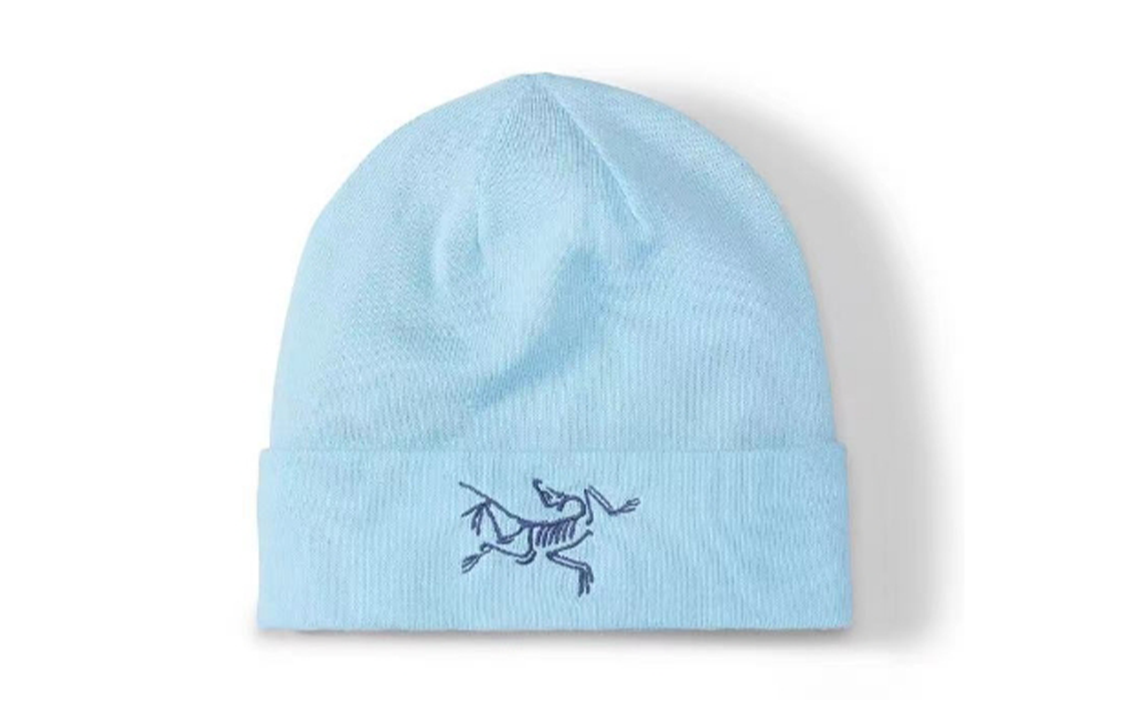 Arcteryx Arc'teryx Logo Beanie - Unisex Blue Knit Hat, Warm and Stylish. X000007562-Glissade