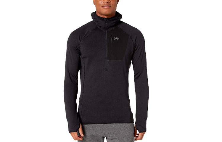 Arcteryx Arc'teryx Logo Quick-Dry Thermal Fleece Hoodie. 25168 圖 7