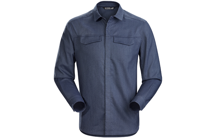 Arcteryx Arc'teryx Men’s Lattis Shirt Long Sleeve Casual Moisture-Wicking Solid Color. 25889