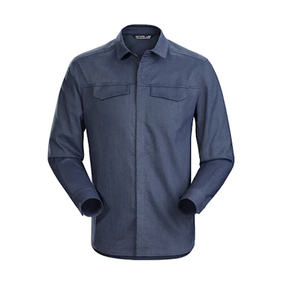 Arcteryx Arc'teryx Men’s Lattis Shirt Long Sleeve Casual Moisture-Wicking Solid Color. 25889