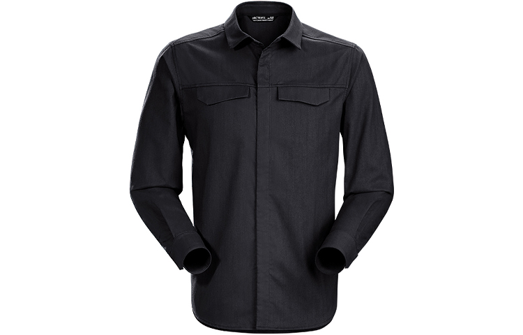 Details for 아크테릭스 남성 래티스 셔츠 긴팔 캐주얼 땀흡수 솔리드 컬러. 25889