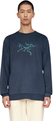 Arcteryx Arc'teryx Mentum Bird Logo Lightweight Long Sleeve Crewneck T-Shirt 29311 Sizing Arcteryx Arc'teryx Mentum Bird Logo Lightweight Long Sleeve Crewneck T-Shirt 29311