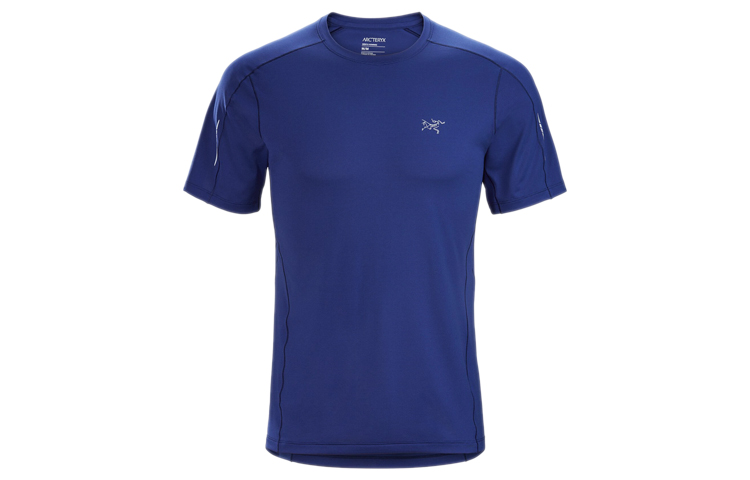 Arcteryx Arc'teryx Motus Crew SS Navy Outdoor Running Slim Fit T-Shirt 18904