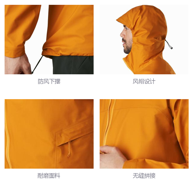 Arcteryx Arc'teryx Norvan LT GTX Lightweight Hooded Waterproof Windproof Jacket 25915 圖 7