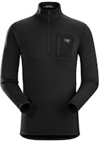 Arcteryx Arc'teryx RHO AR Fleece Pullover with Solid Logo Print 11272 Arcteryx Arc'teryx RHO AR Fleece Pullover with Solid Logo Print 11272